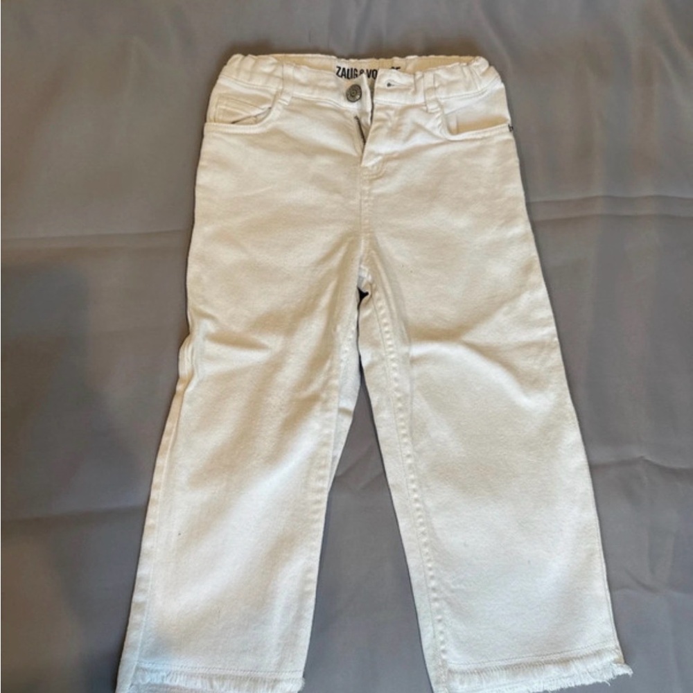 Zadig & Voltaire White Denim Pants
